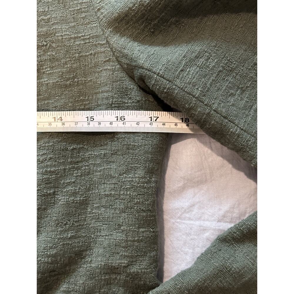 $345 Vince Jacket Womens XS Green Lined Woven Long Sleeve Asymmetrical Zip - Picture 5 of 7